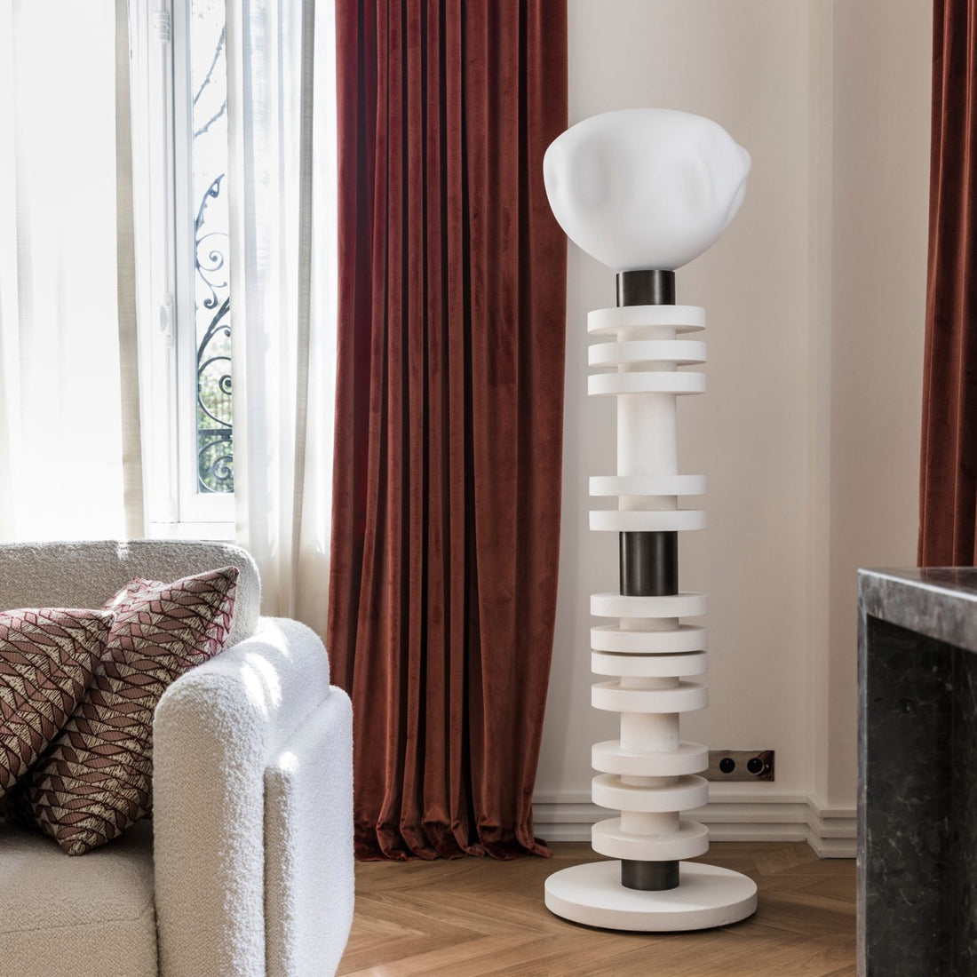 Moonlight Floor Lamp from Home Fix Boutique: A Radiant Addition to Your Living Space