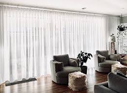 Sheer curtains and fabrics ideal for sunny days