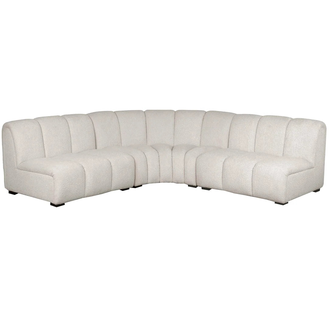 HFB Corner Sofa, Boucle Sand