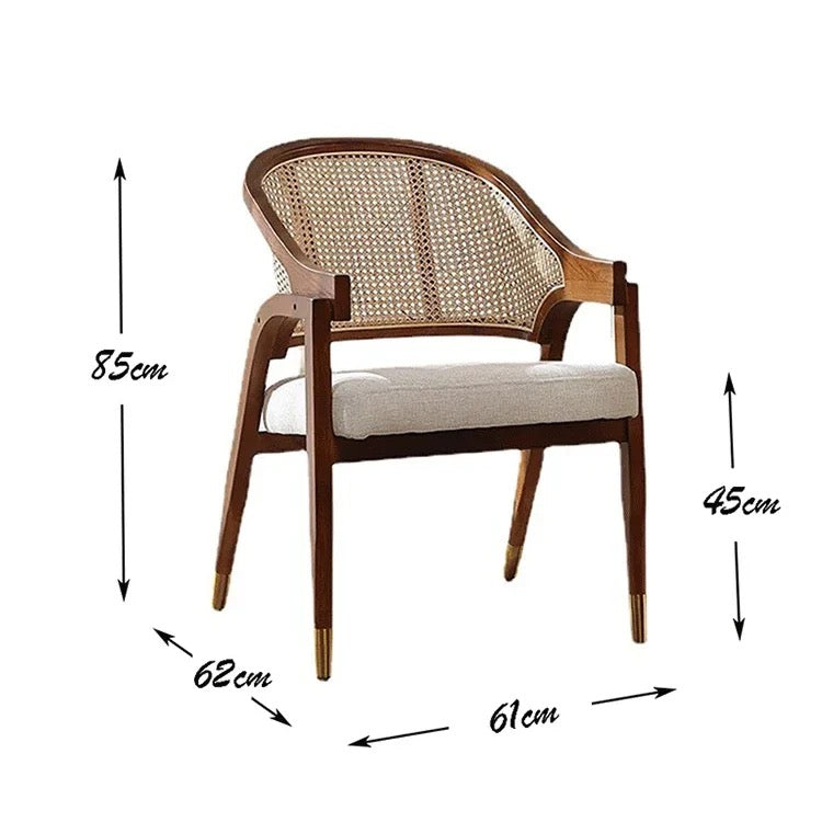 The Cane Wood Dining Chair