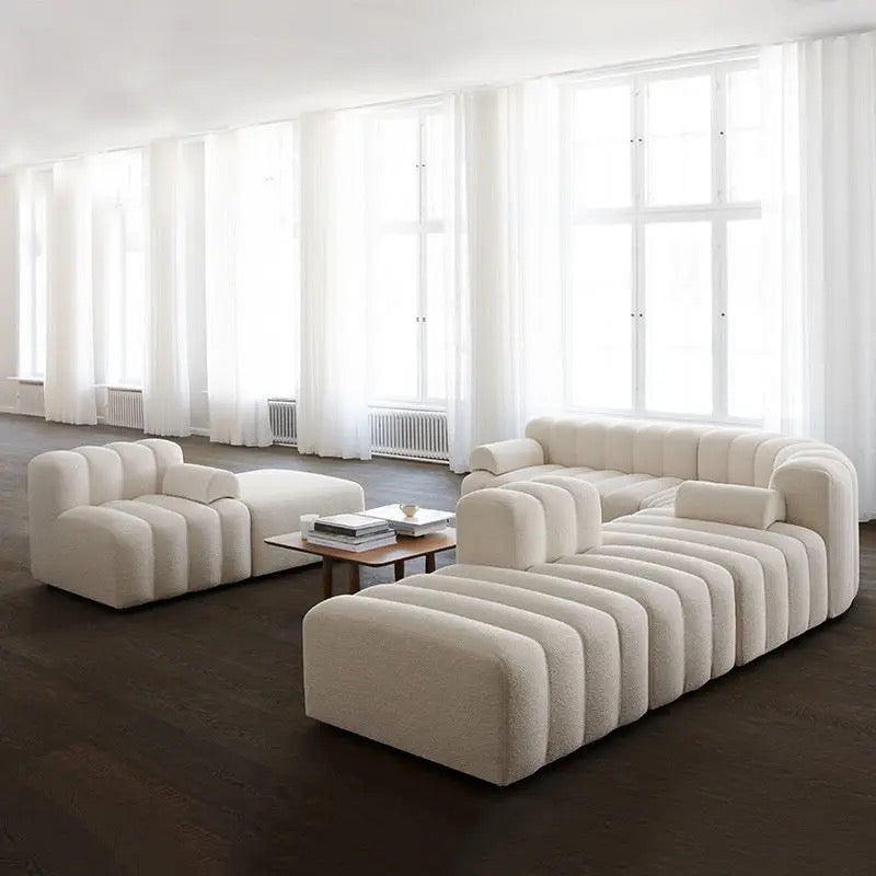 Keir Sofa, Boucle White