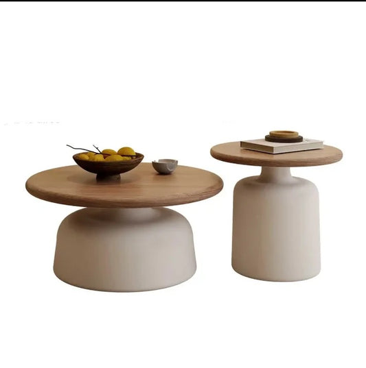 Ralls Wooden Accent Table Set of 2