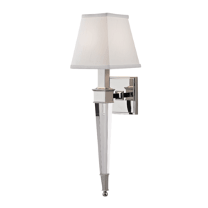 Ruskin Polished Nickel Wall Sconce - Lighting - Home Fix Boutique