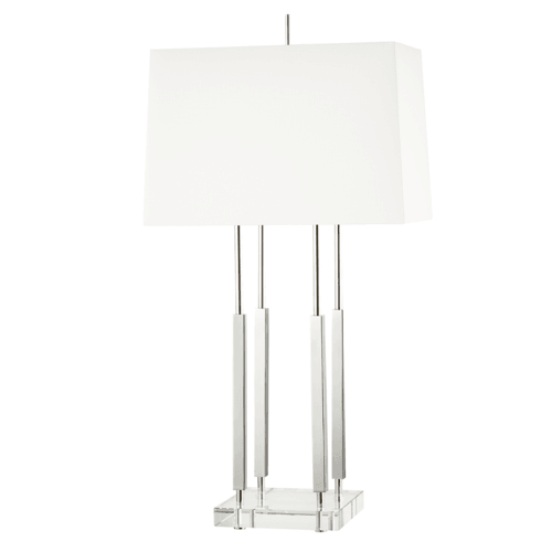 Rhinebeck Polished Nickel Table Lamp - Home Fix Boutique