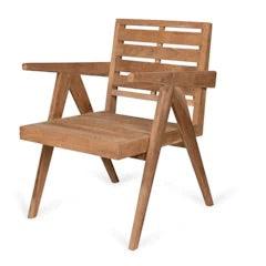 Dining Easy Lounge Chair - Teak Outdoor - Home Fix Boutique