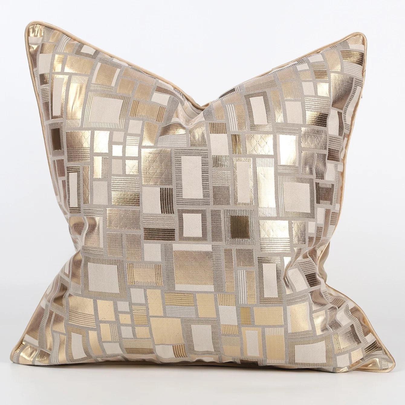 Lux Gold Cushion - Home Fix Boutique