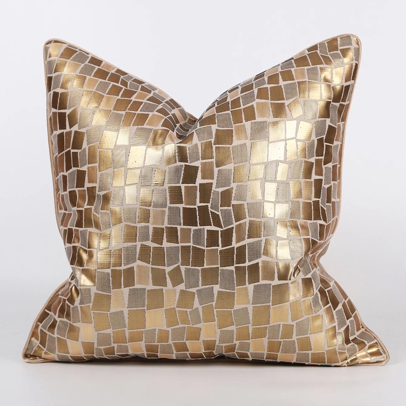 Lux Gold Cushion - Home Fix Boutique