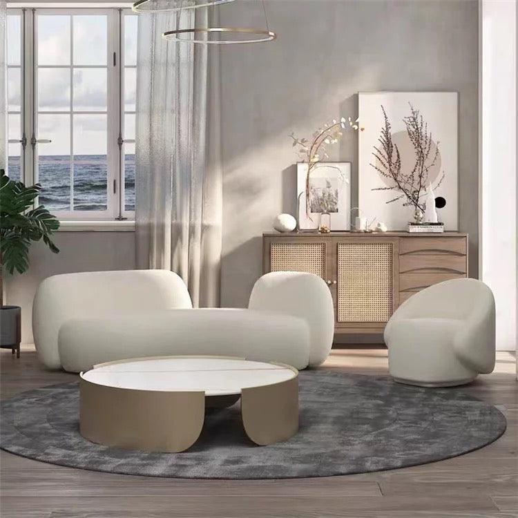 Italian Minimalistic Sectional Sofa Set - Home Fix Boutique