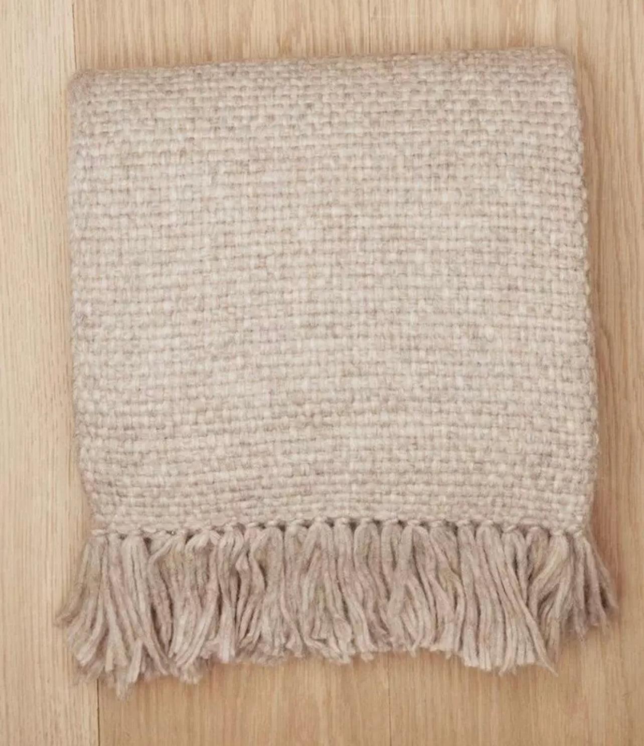 Cashmere Wool Throw - Home Fix Boutique