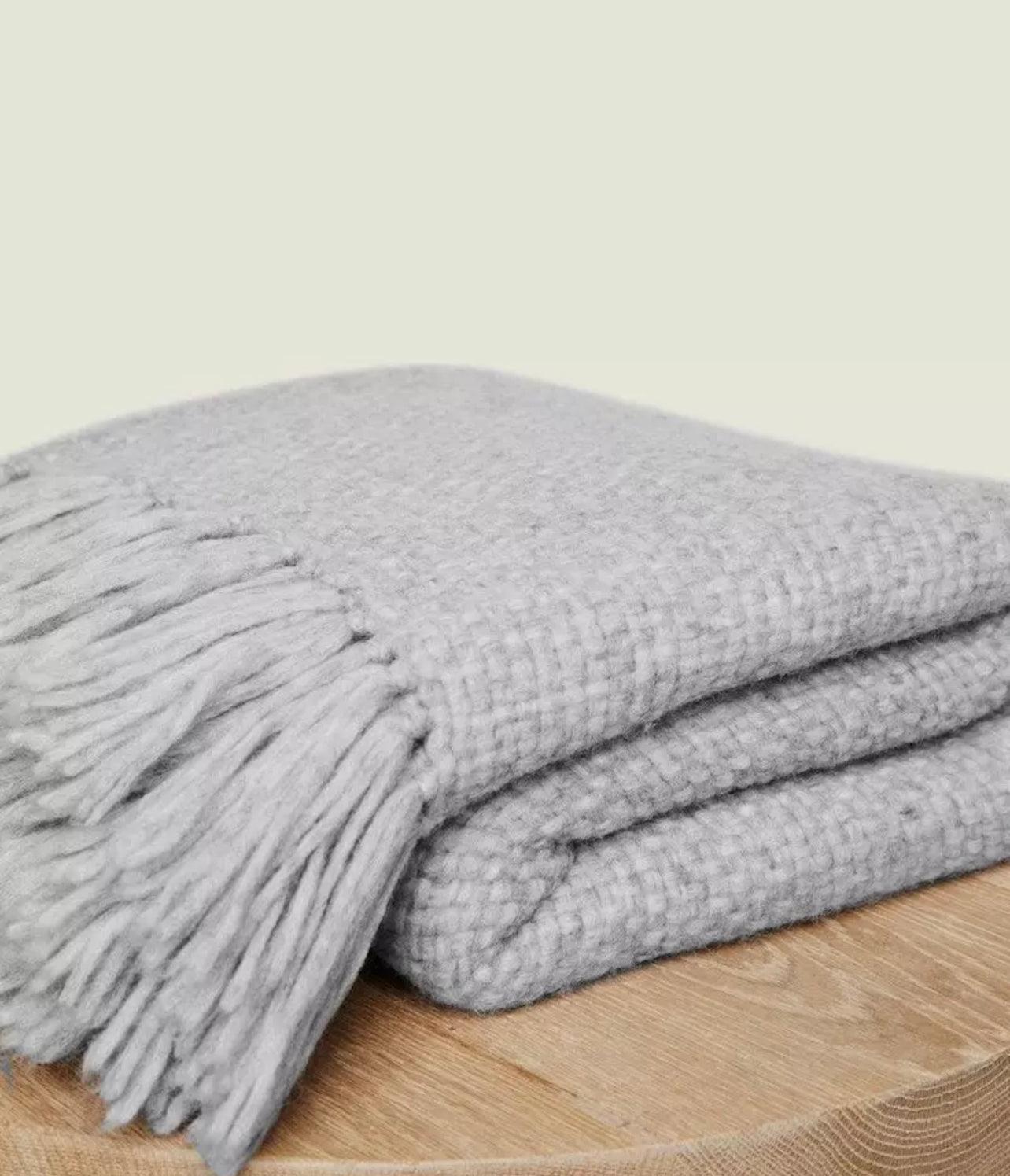 Cashmere Wool Throw - Home Fix Boutique