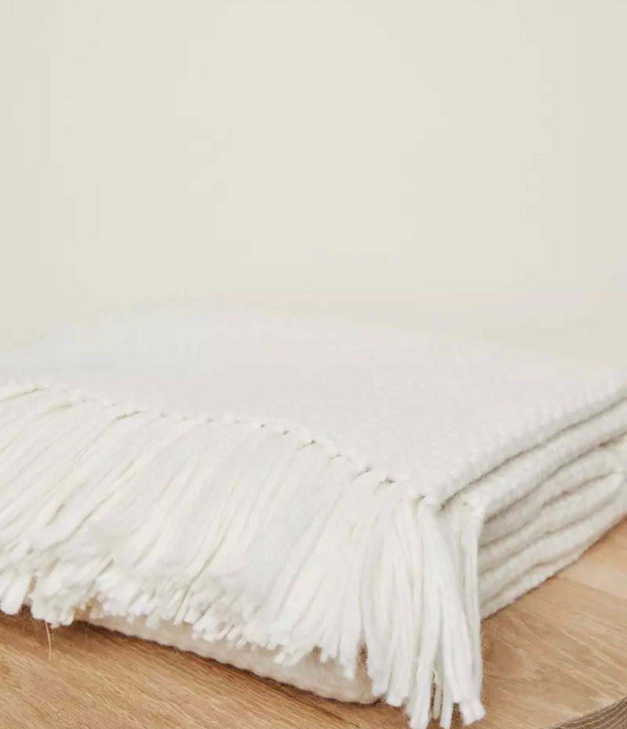 Cashmere Wool Throw - Home Fix Boutique